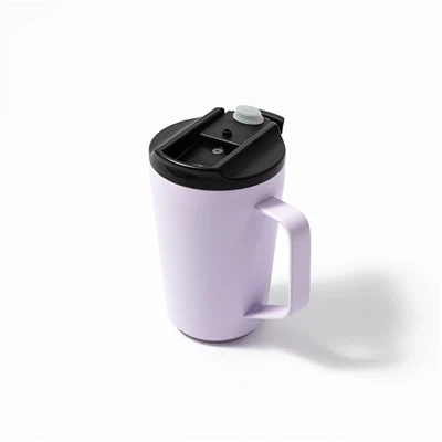 Ποτήρι από ανοξείδωτο ατσάλι με καπάκι