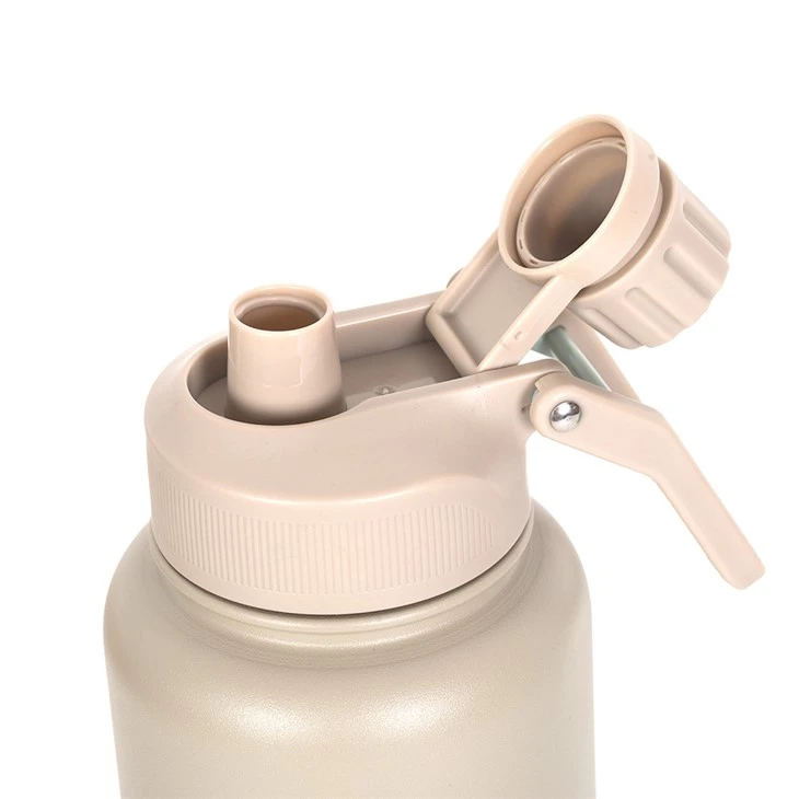 Adults Thermal Insulation Flask With Phone Holder Lid
